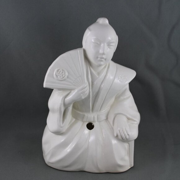 Vintage Benihana Mug - Seated Samurai with Fan - Maker Unknown - Picture 4 of 9